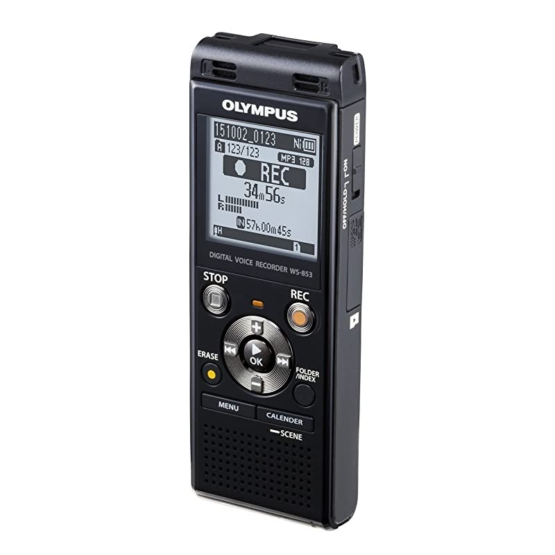 Digital Voice Recorder WS-853, Black (Renewed)