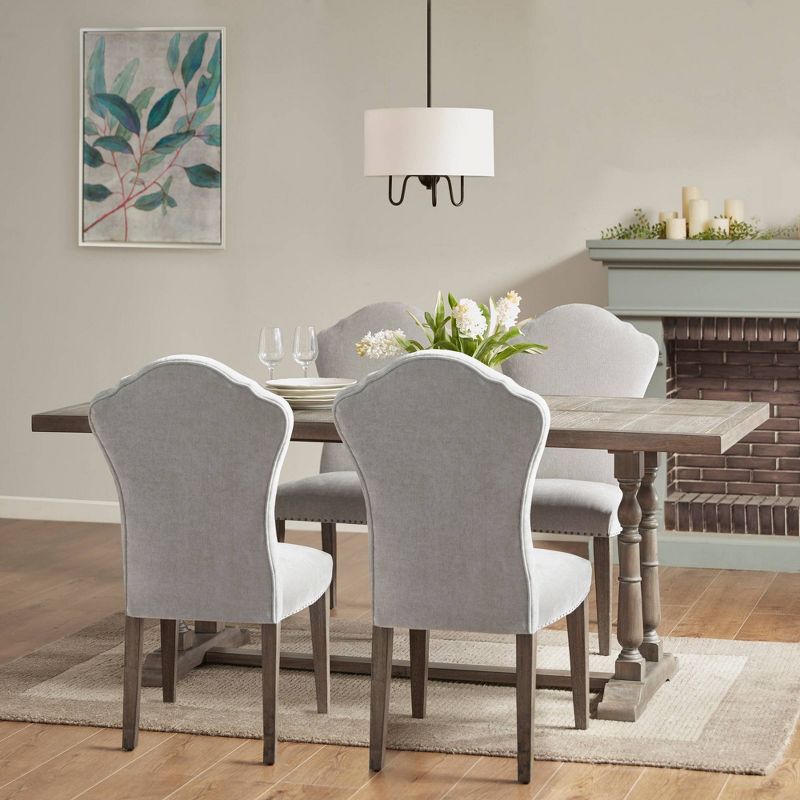 Tristan Rectangular Dining Table Natural/Gray
