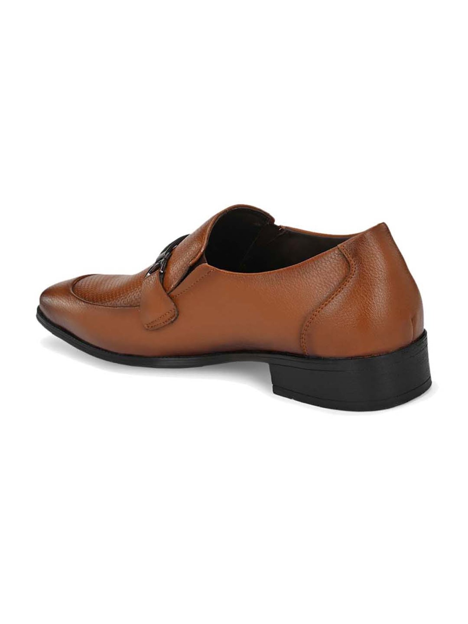 Hitz Men's Tan Formal Loafers