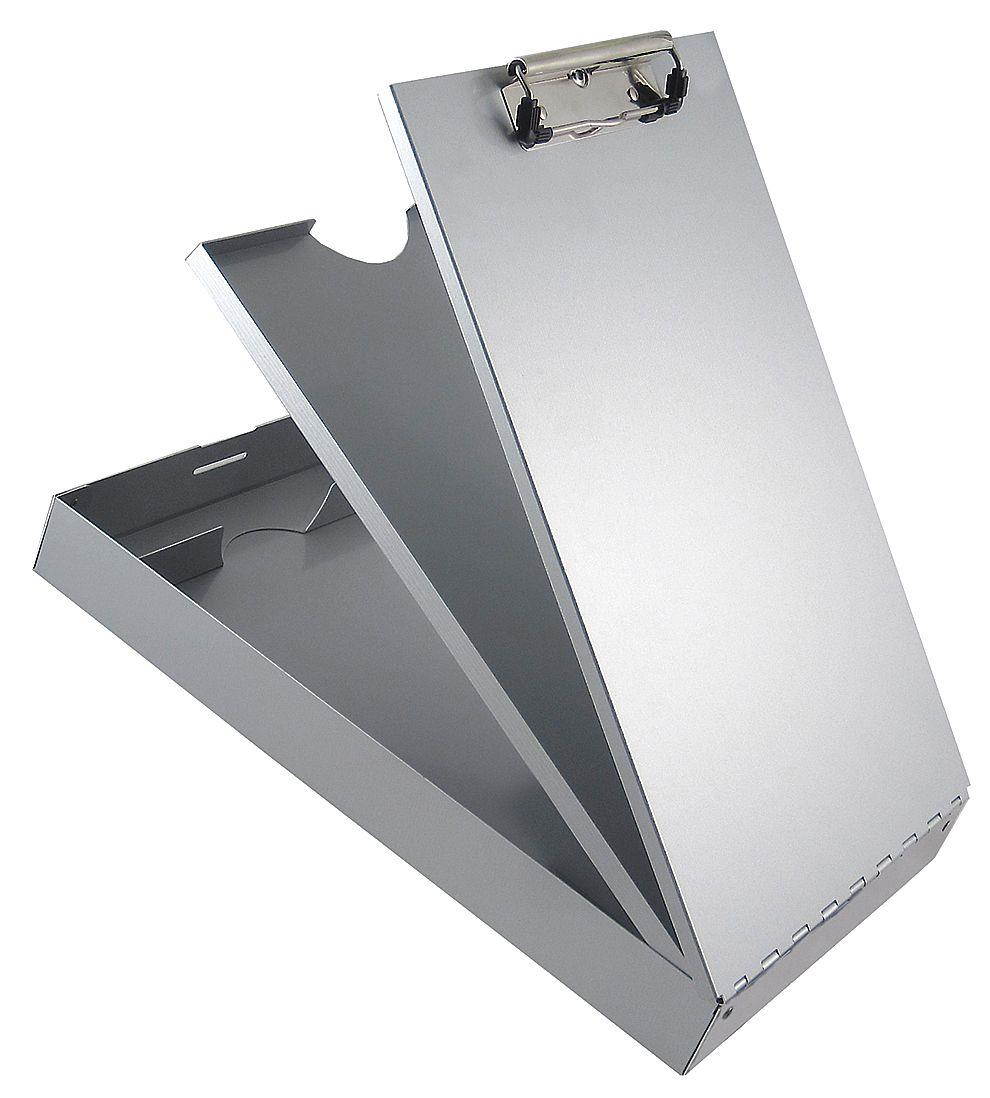 SAUNDERS 21118 8-1/2" x 11" Clipboard 1/2", Silver