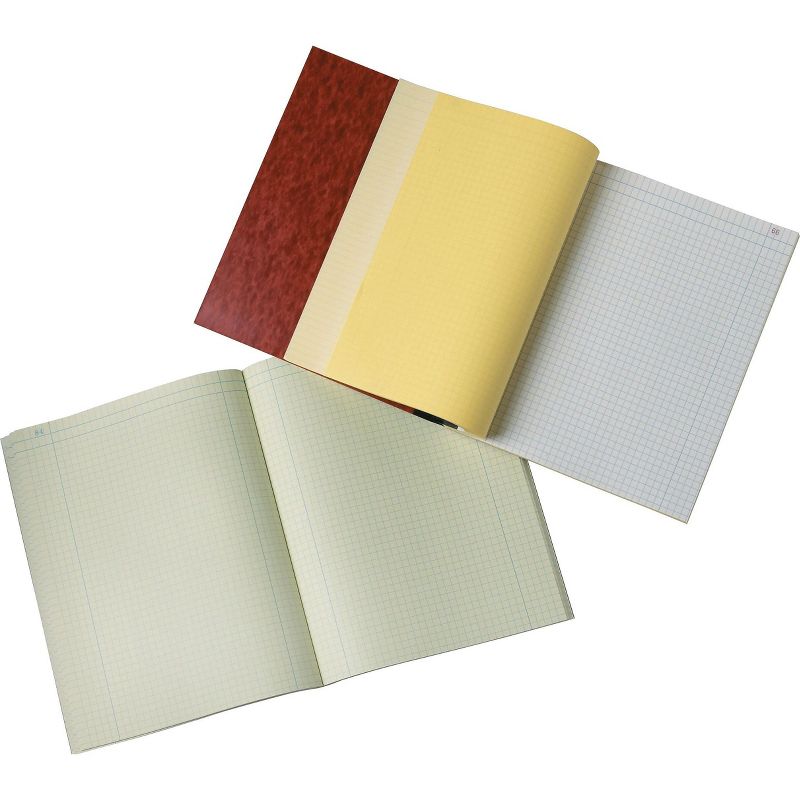 National Duplicate Lab Notebook Quadrille Rule 9 1/4 x 11 White/Yellow 200 Sheets 43649