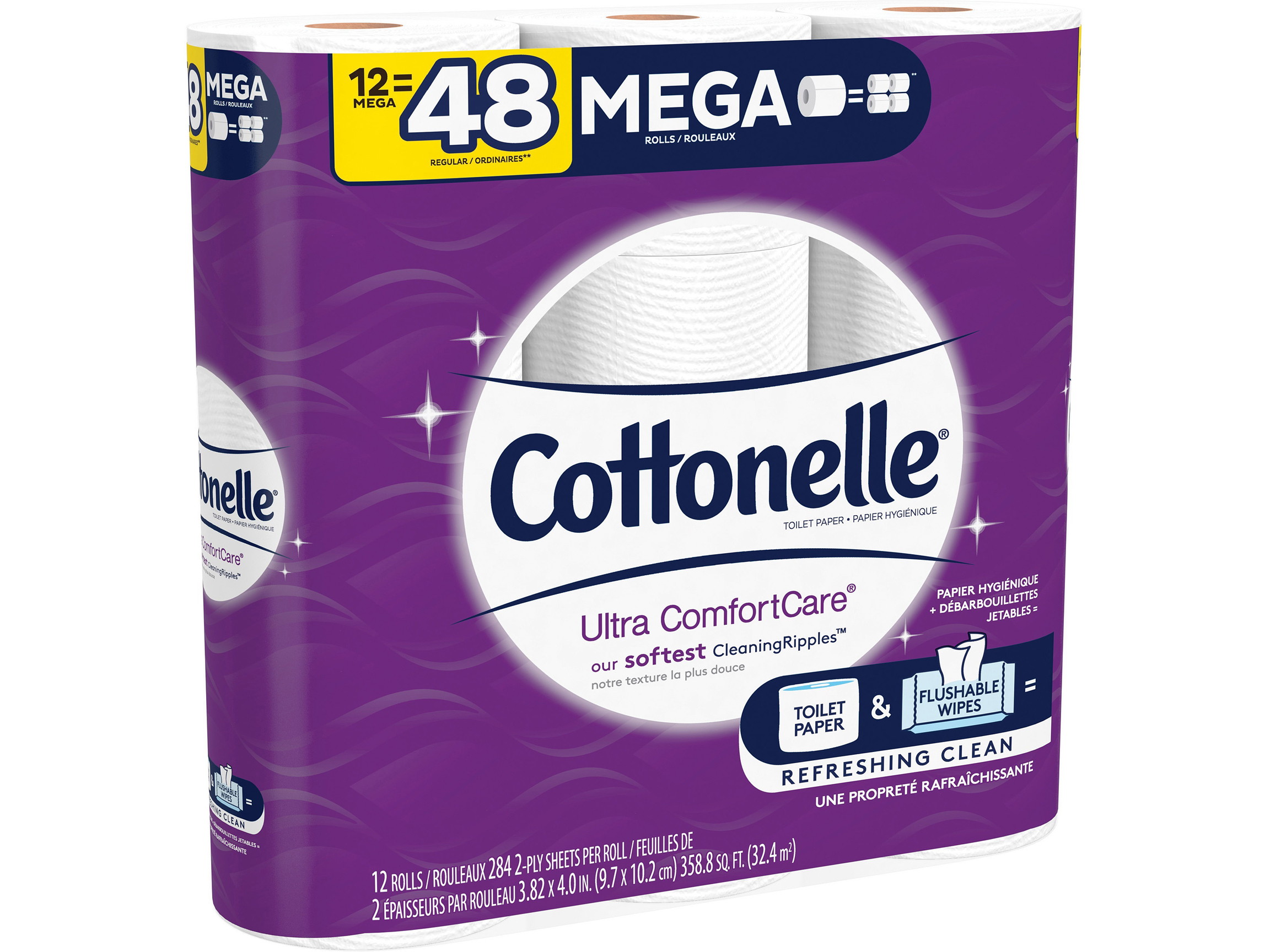 KCC48596 Ultra CleanCare 2-Ply Toilet Paper