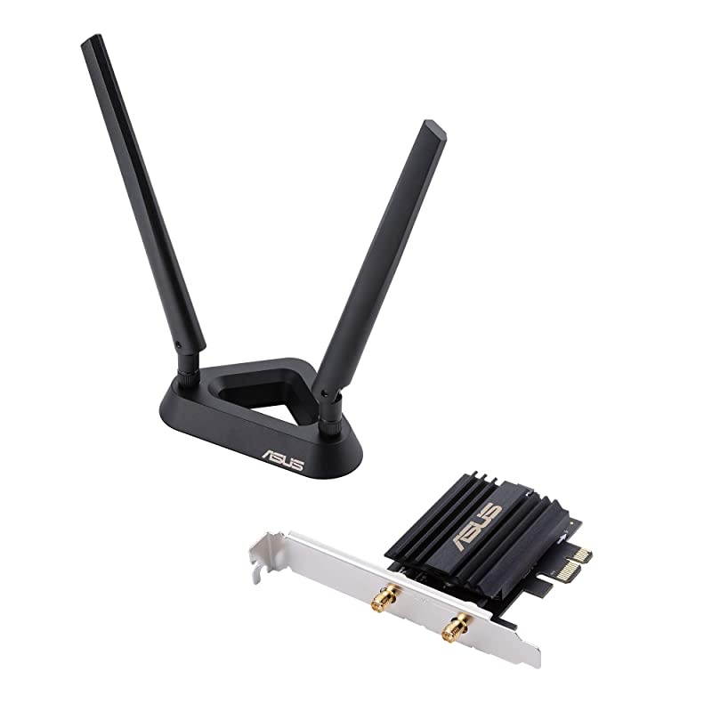 AX3000 (Pce-AX58BT) Next-Gen WiFi 6 Dual Band PCIe Wireless Adapter with Bluetooth 5.0 - Ofdma, 2x2 MU-Mimo and Wpa3 Security,Black