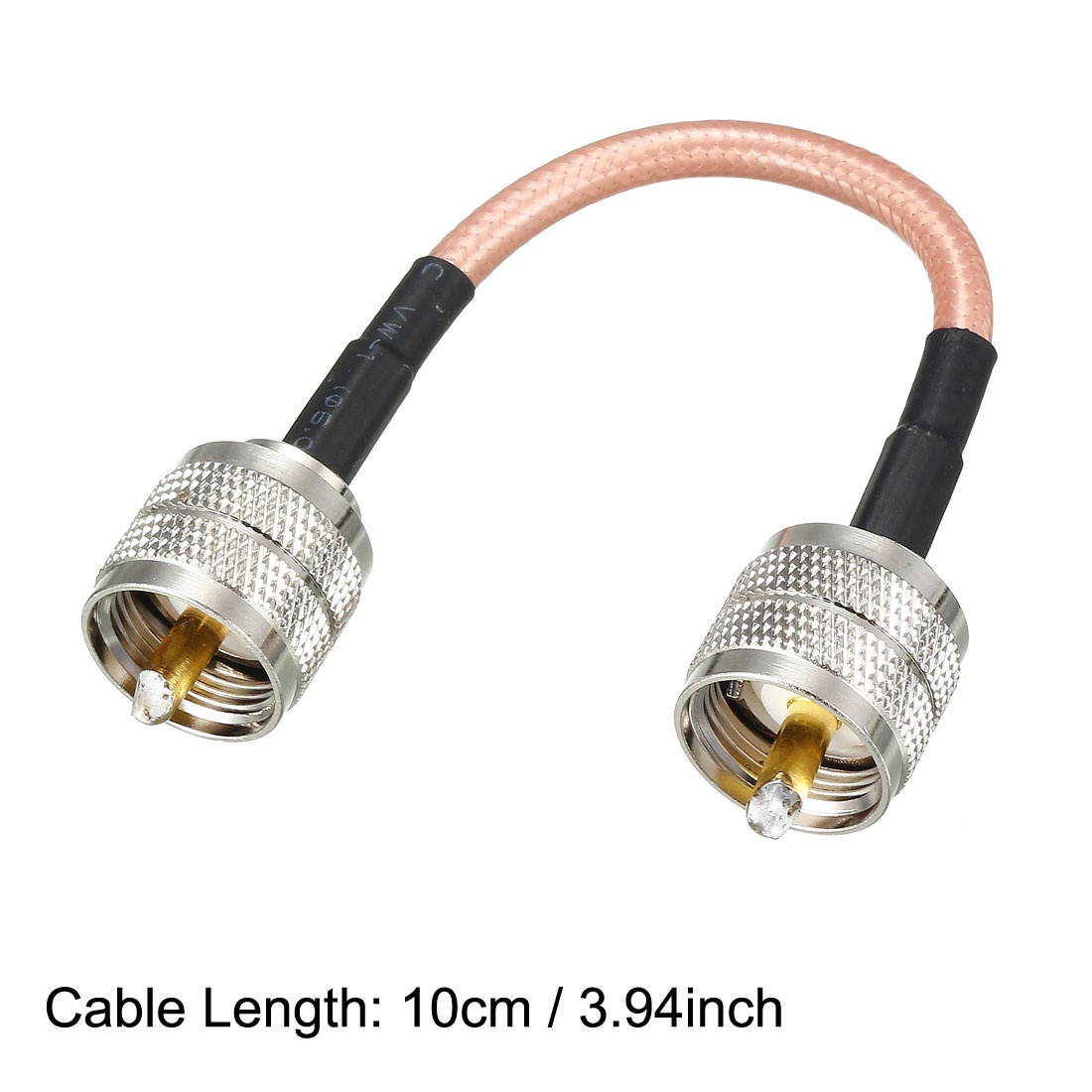 BJC RG-6 Coaxial Cable, 50 Foot, Black; Broadcast Quality Coax, Assembled in ...