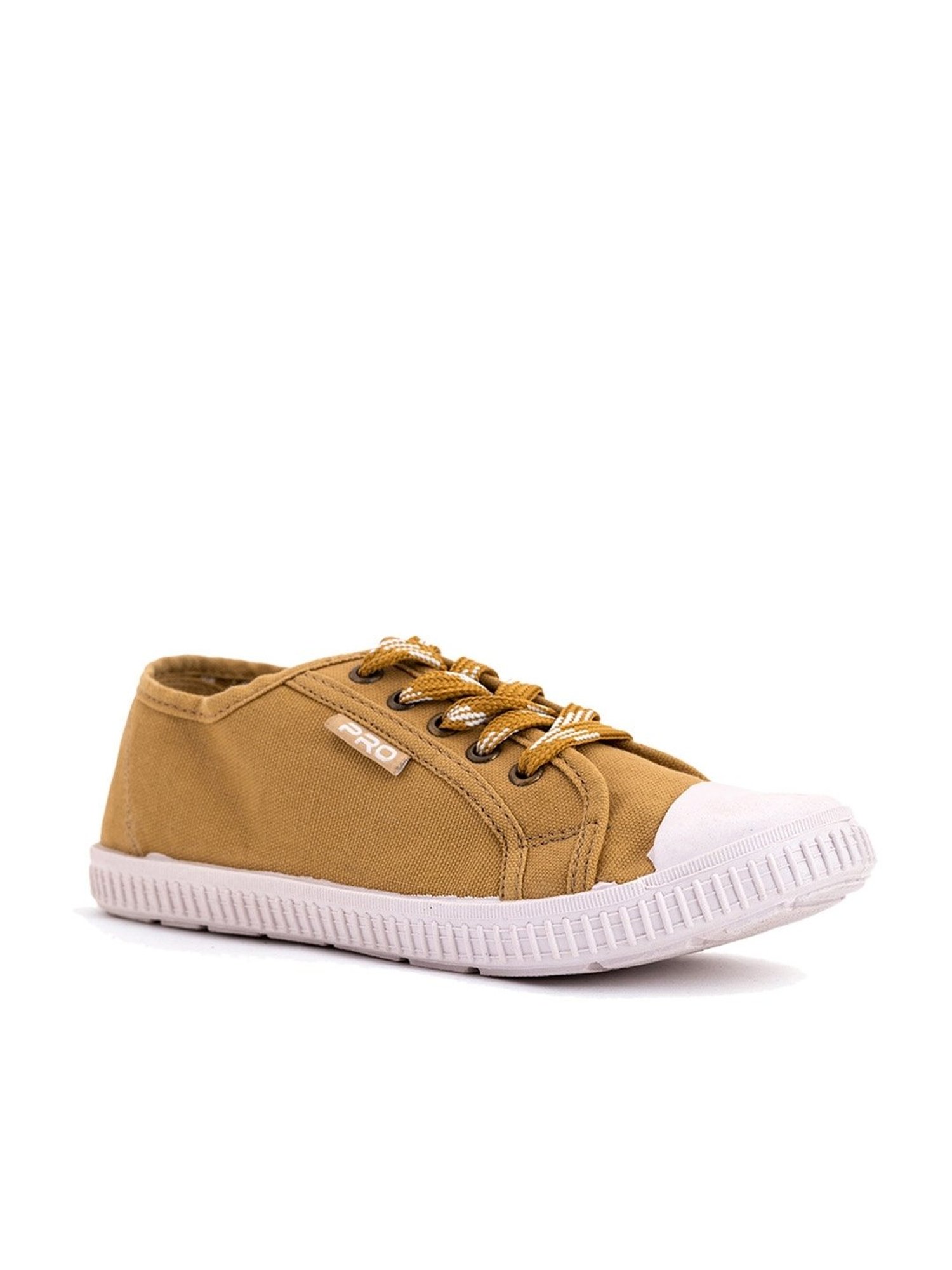 Pro by Khadims Women's Brown Sneakers