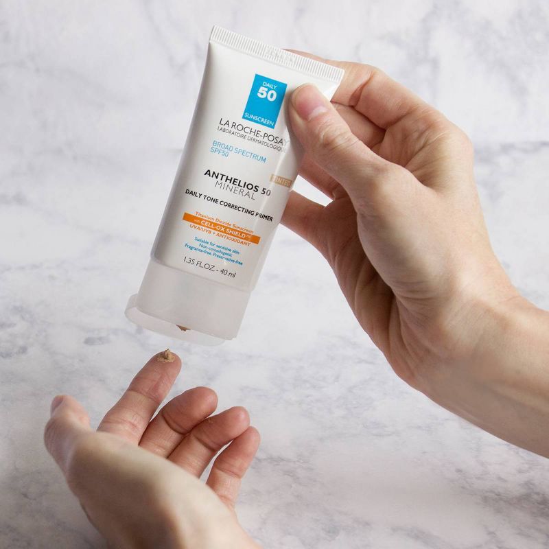 La Roche-Posay Anthelios Tinted Mineral Face Primer with Sunscreen - SPF 50 - 1.35 fl oz