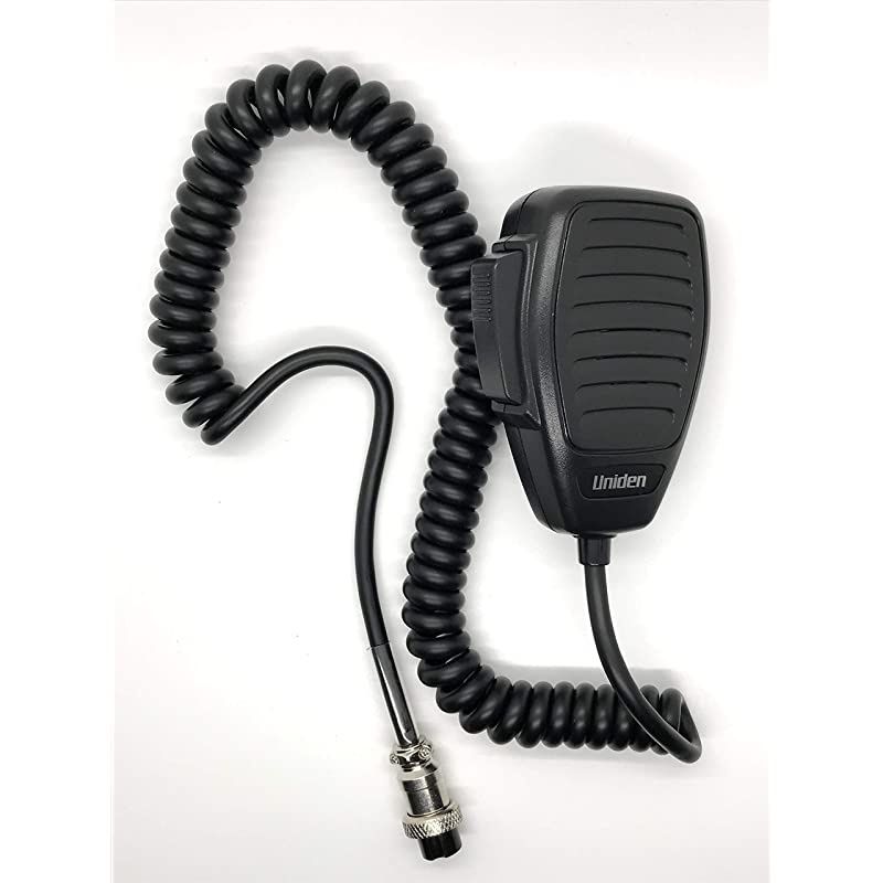 BC645M 4 Pin Dynamic CB Mic with Metal Hanger for Durabilty Compatible with All Models PC78 and PC88 Series
