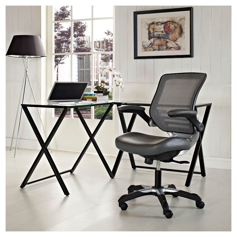 Office Chair Modway Armor Gray
