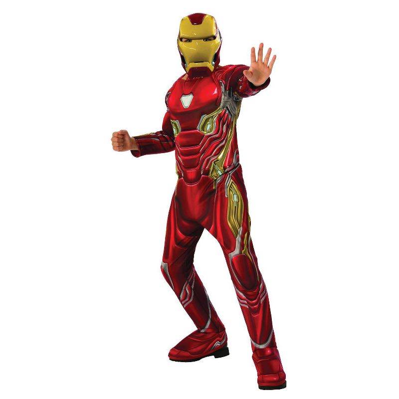Child Iron Man Av4 Mk 50 Halloween Costume - M