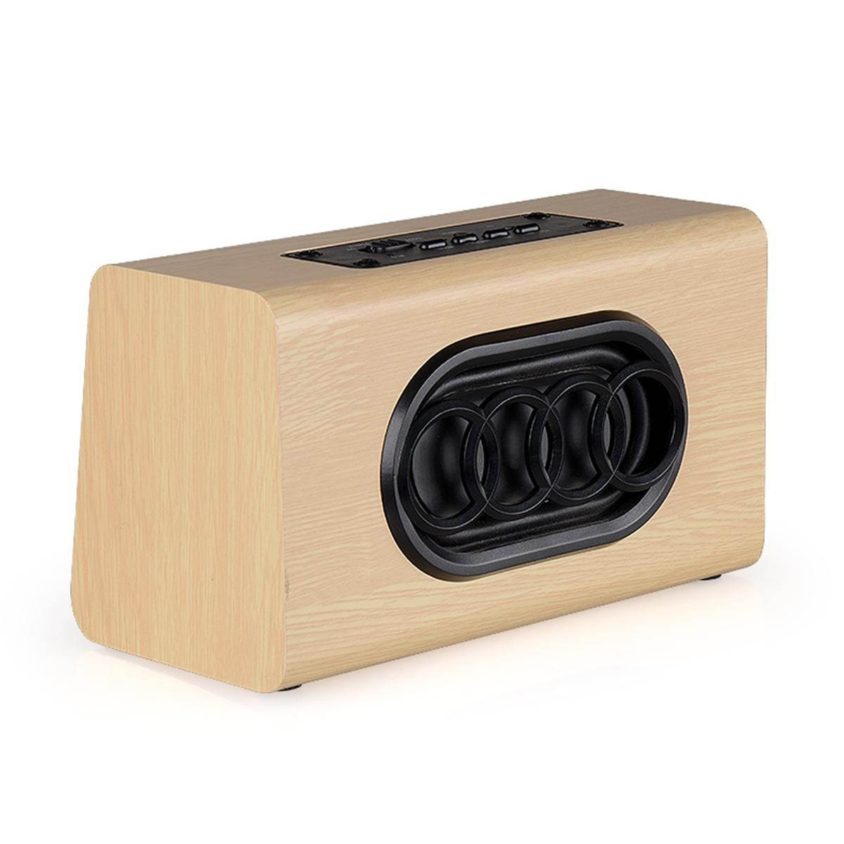 Portable Wireless bluetooth Speaker TWS Connection Stereo Audio FM Radio Subwoofer - Green