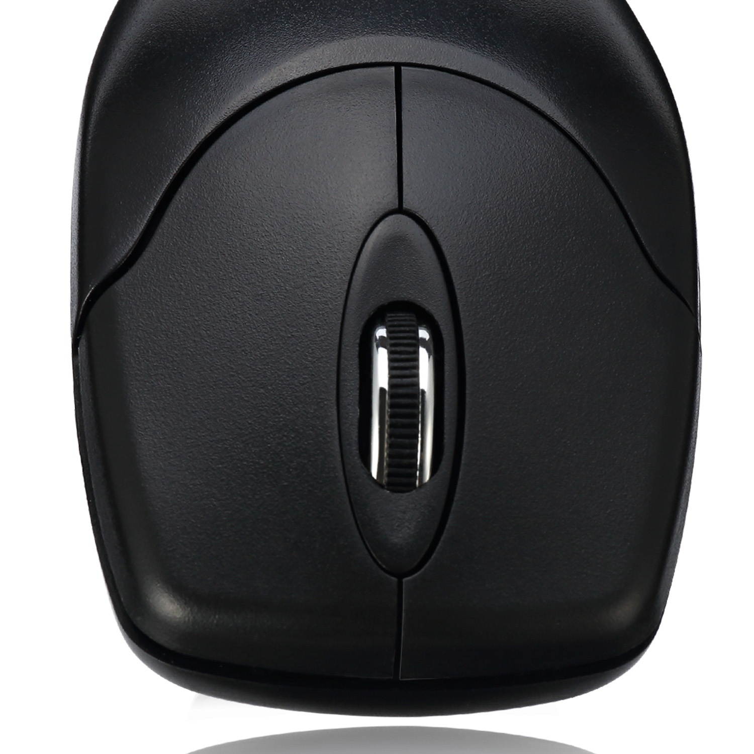 Adesso M60 Antimicrobial 2.4GHz Wireless Optical Mouse With Metal Scroll Wheel