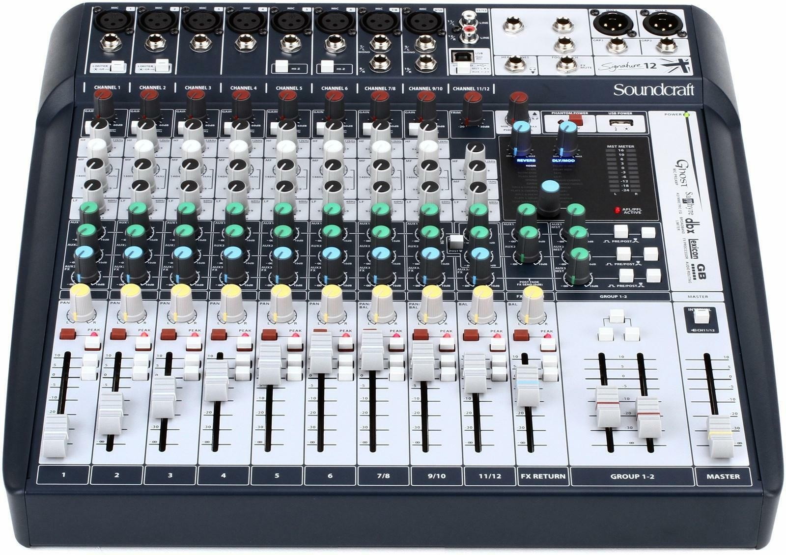 New Soundcraft Signature 12 USB Mixer Buy it Now! Make Offer! Auth Dealer!