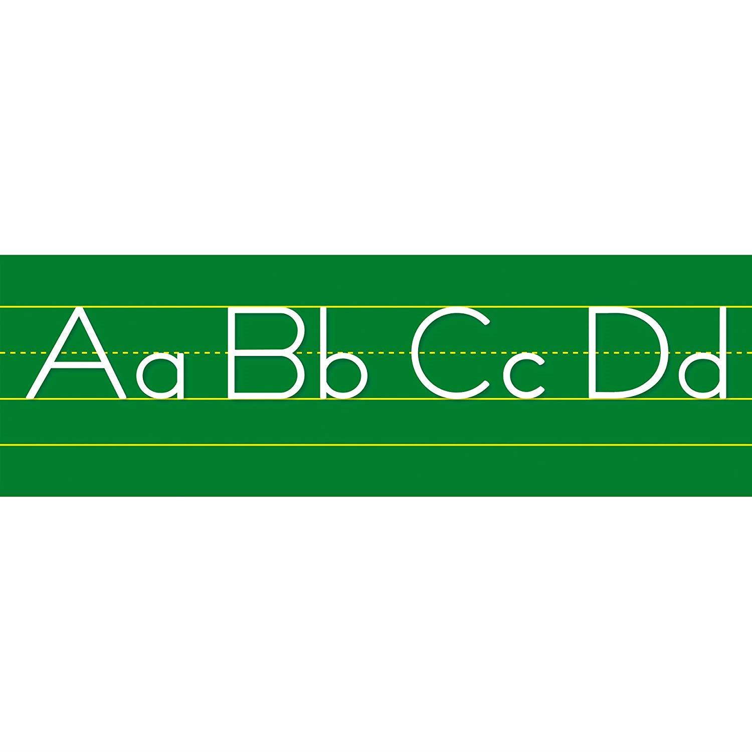 NORTH STAR TEACHER RESOURCE Alphabet Lines Traditional Manuscript Bulletin Board Set