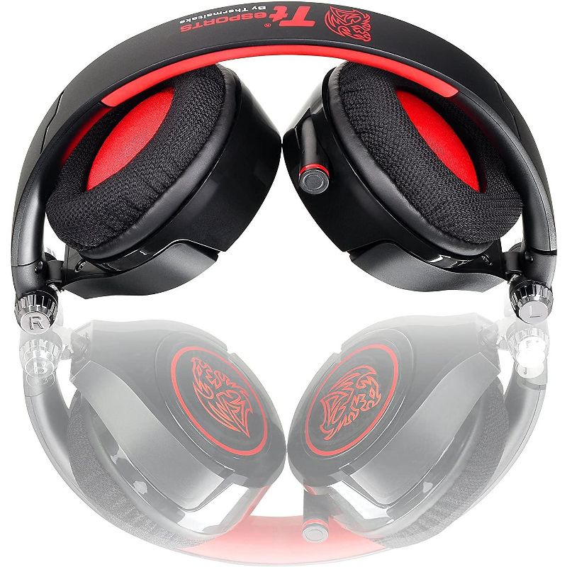 Thermaltake TteSPORTS CRONOS GO Retractable Microphone Ultimate Lightweight LED Gaming Headset