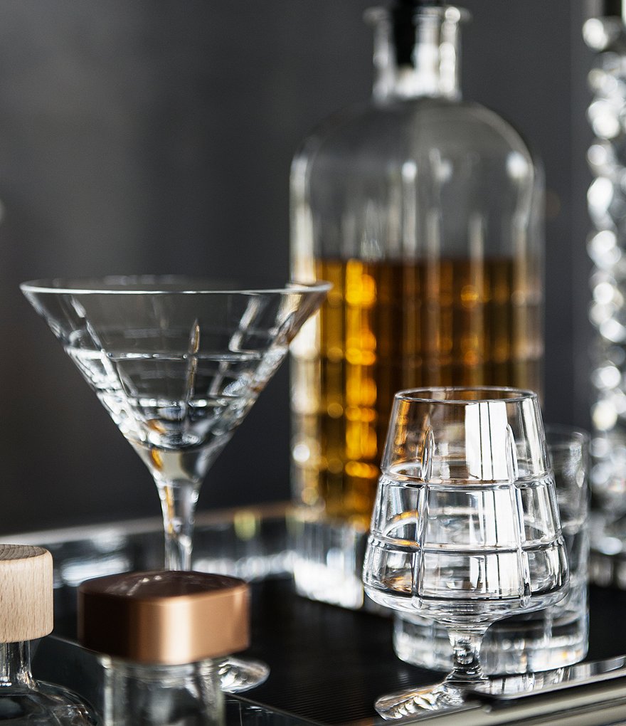 Orrefors Street Martini Glass, Set of 2