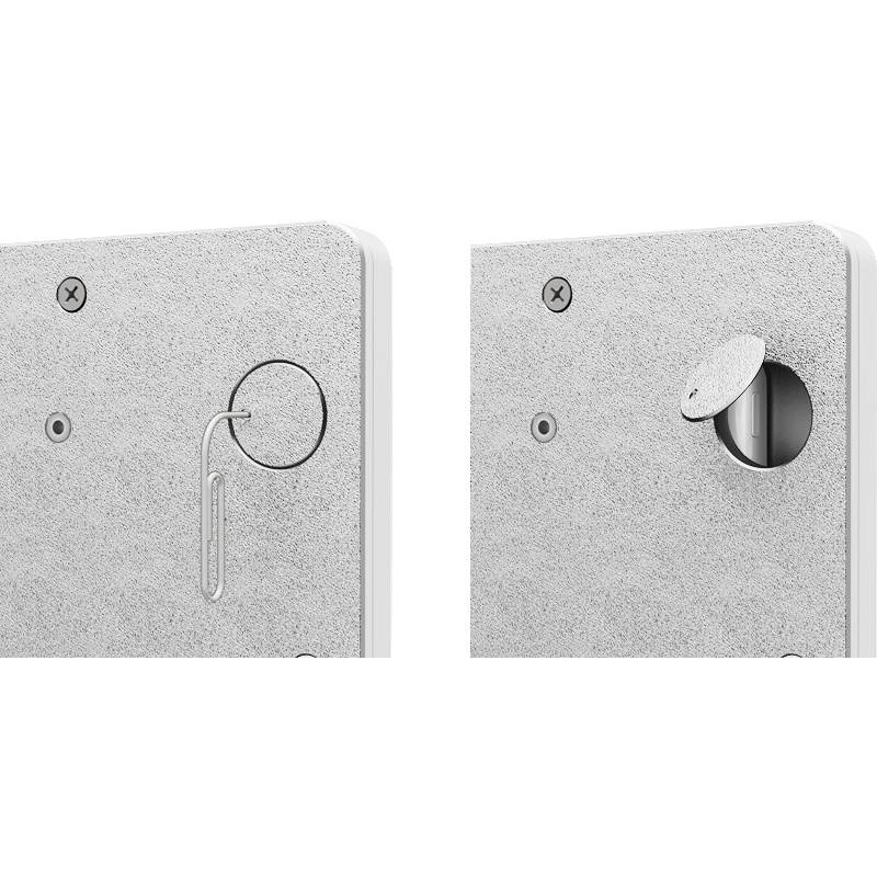 VidaMount White Enclosure and Tilting Removable Glass Mount [Bundle] compatible with iPad Mini 1/2/3