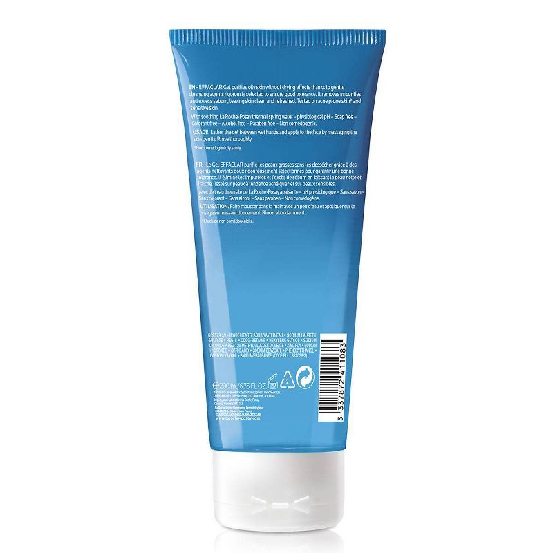 La Roche-Posay Effaclar Purifying Foaming Gel Face Cleanser - 6.76 fl oz
