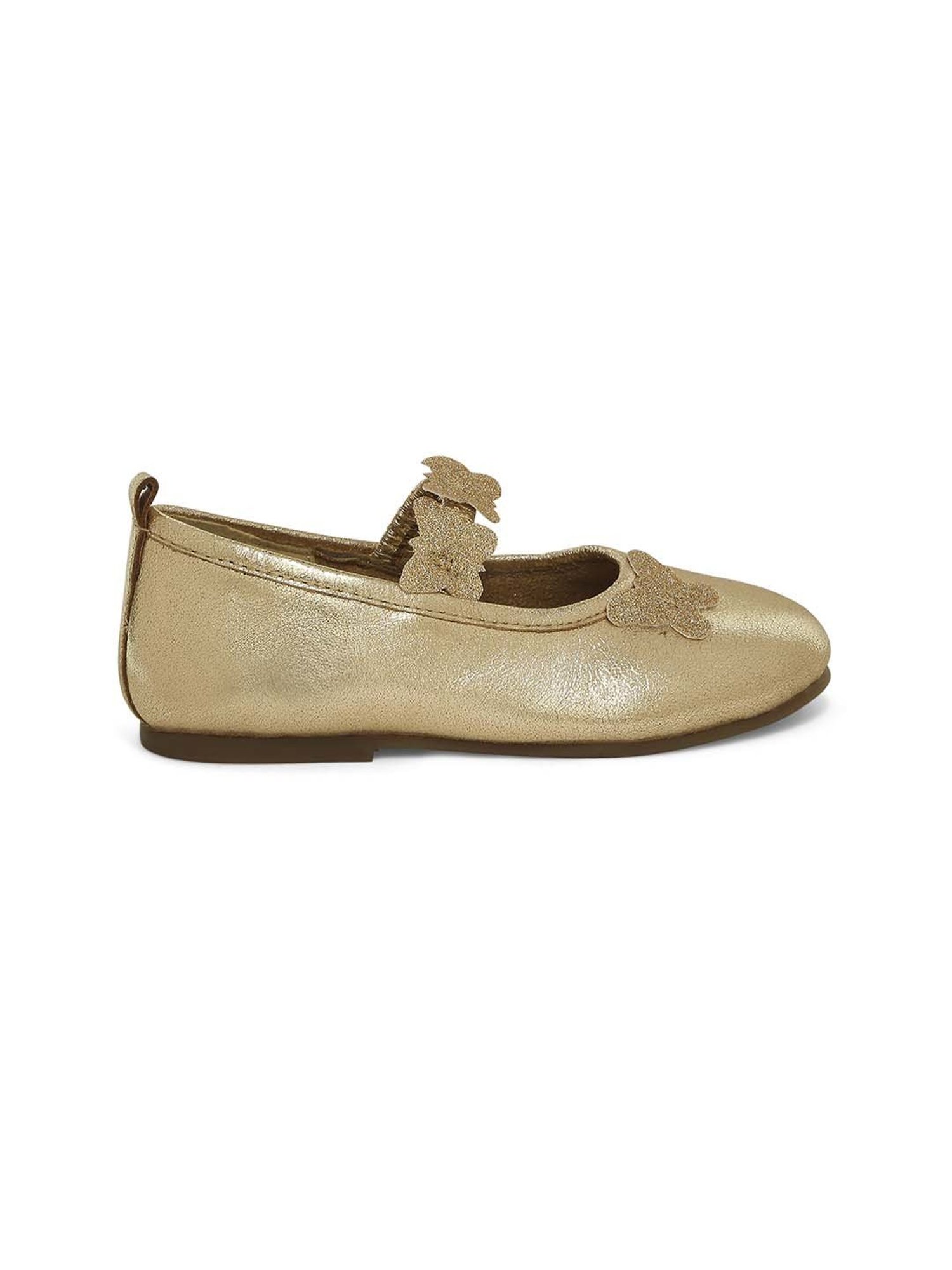 Aria Nica Kids Glint Gold Mary Jane Shoes