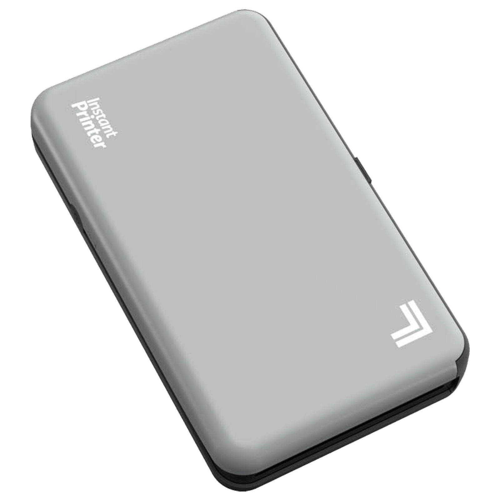 Instant Printer, 2.1" x 3.4" Print, 4Pass Tech, w/10 Bonus Sheets