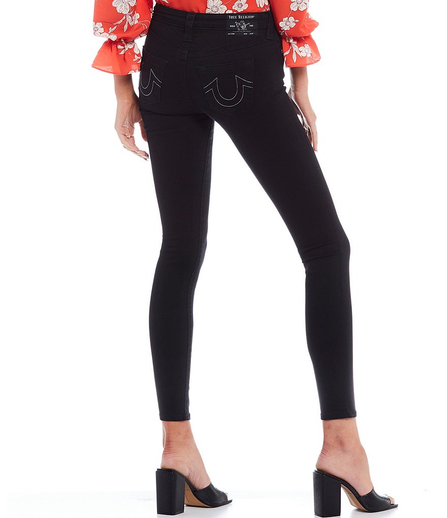 True Religion Halle High Rise Super Skinny Ankle Jeans