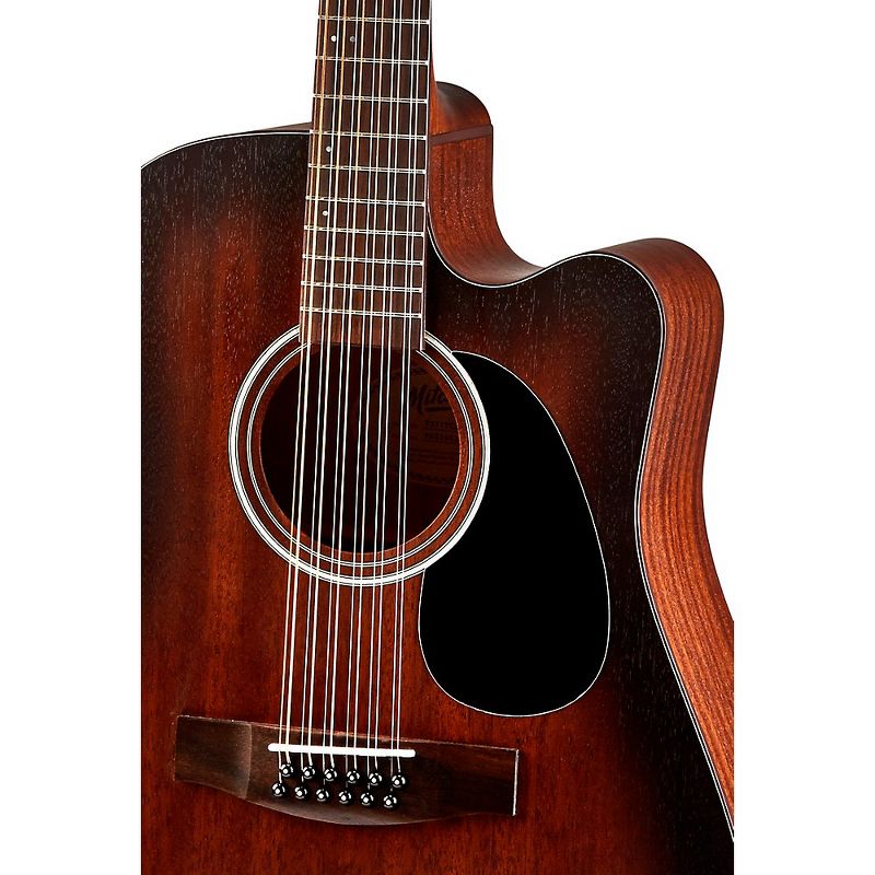 Mitchell T331TCE-BST Terra 12 String Acoustic Electric Dreadnaught Mahogany Top Guitar Edge Burst