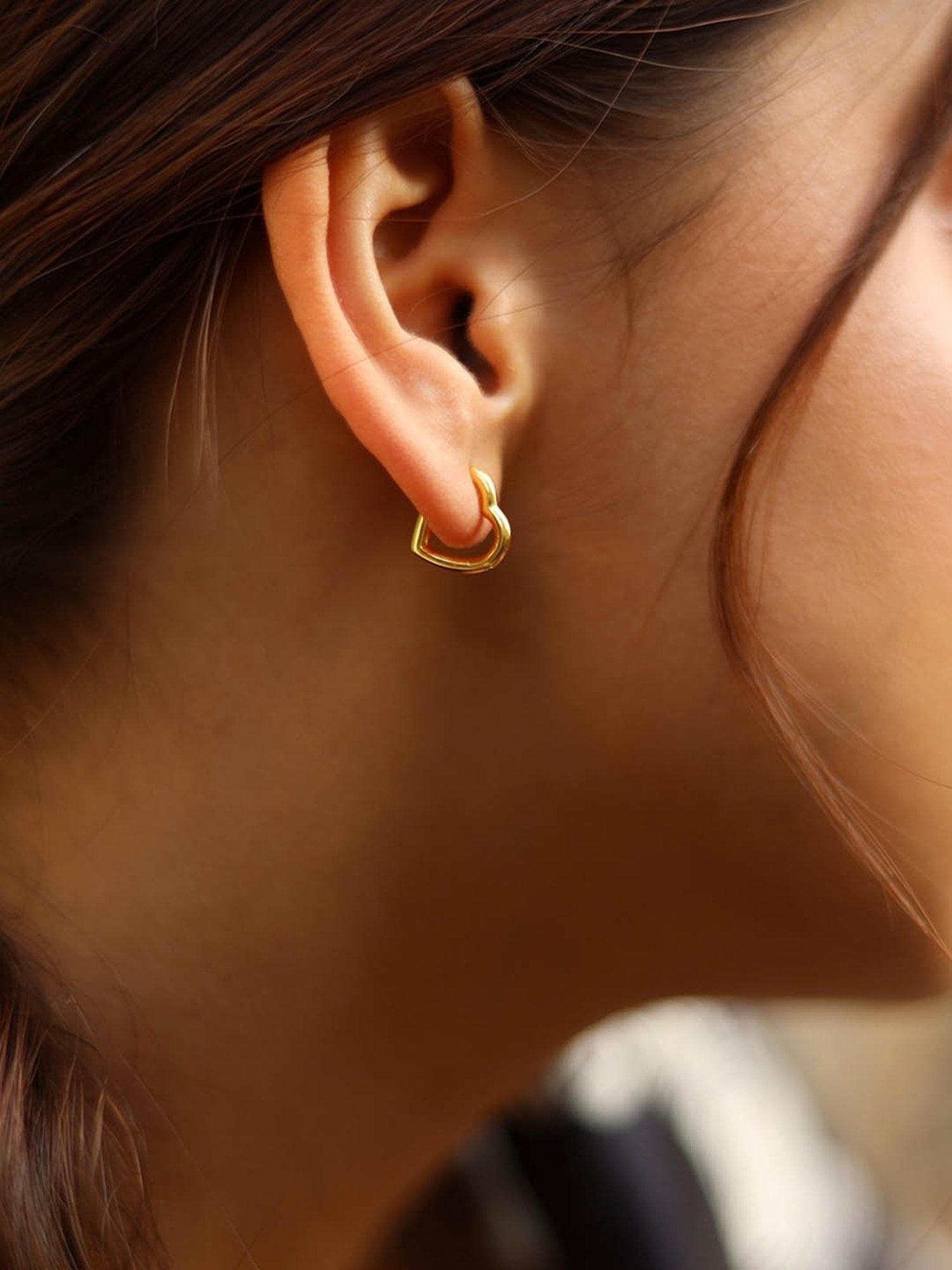 Perfectly Average Heart Studs for Women & Girls