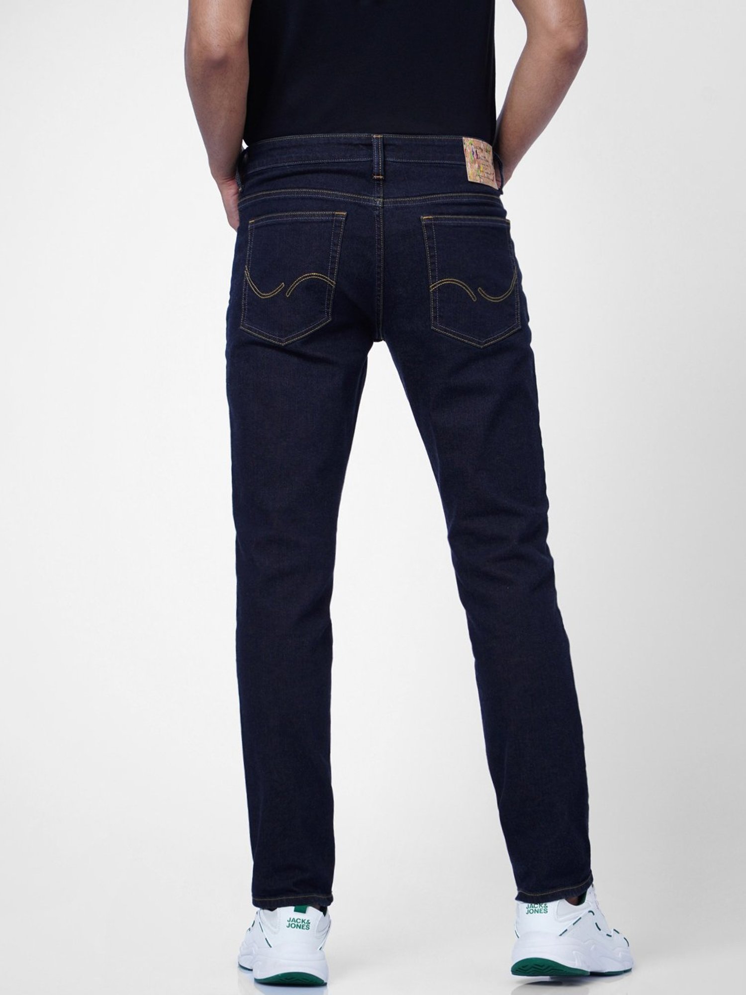 Jack & Jones Dark Blue Low Rise Jeans