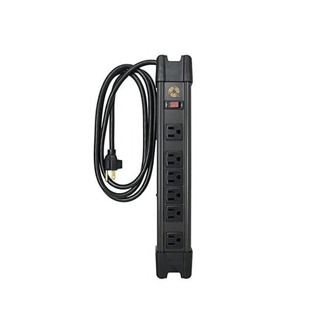 Southwire 6-Outlets Power Strip - NEMA 5-20P - 6 x NEMA 5-20R - 15 ft Cord - 20 A Current - 120 V AC Voltage