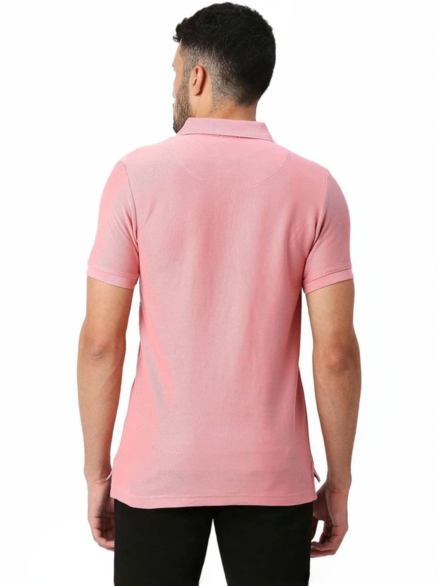 Basics Beige Muscle Fit Polo T-Shirt