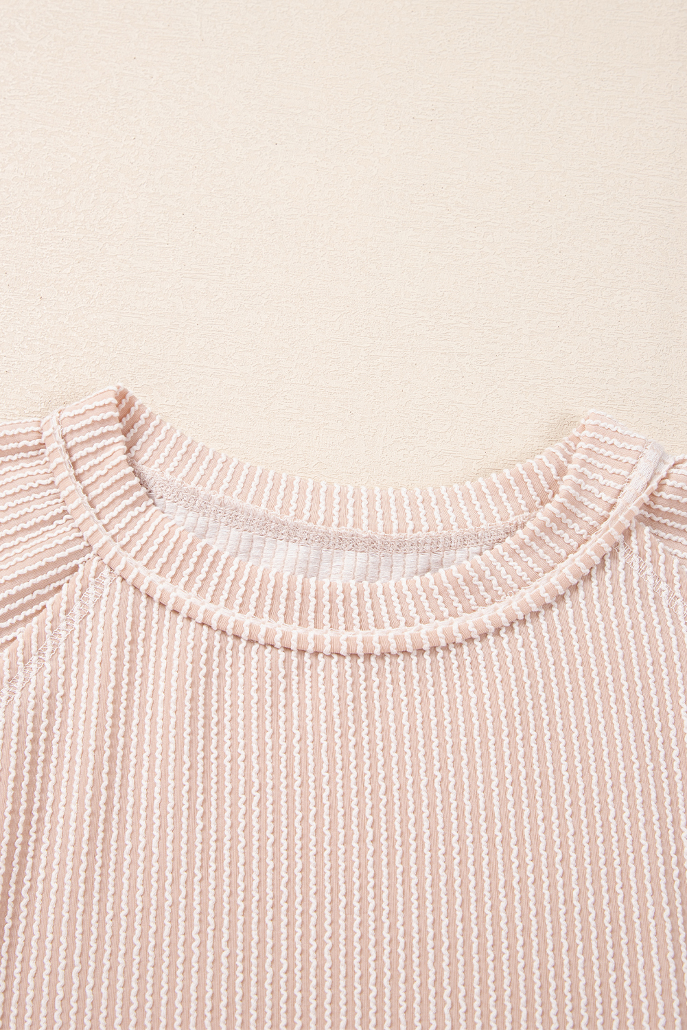 Jet Stream Corded Lantern Sleeve Pullover Ruffle Mini Skirt Set