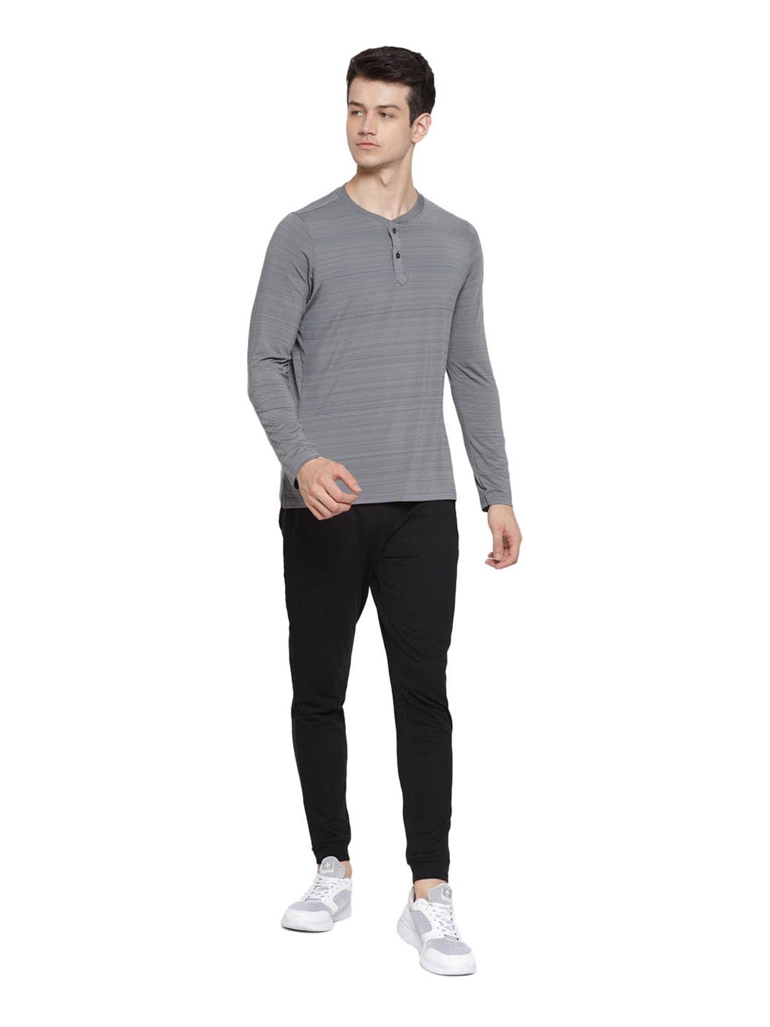 Turtle Grey Striped T-Shirt