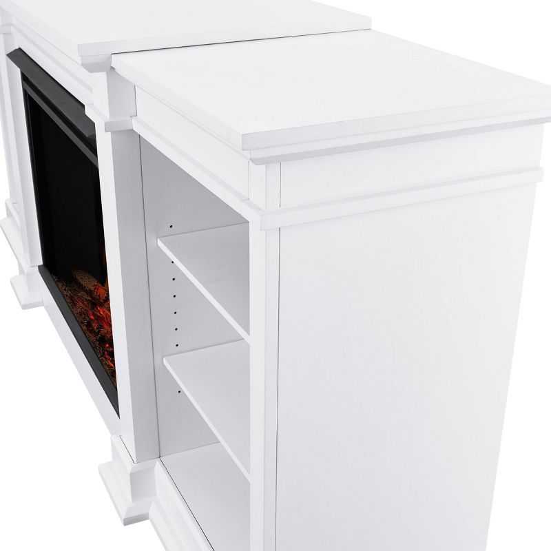 Real Flame Eliot Grand Electric Fireplace Entertainment Center White