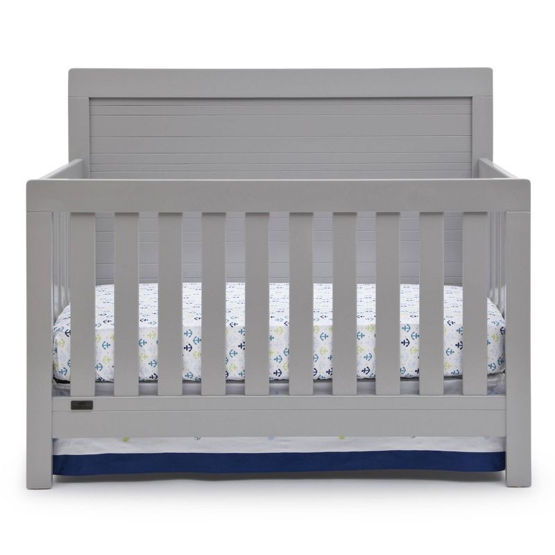 Simmons Kids' SlumberTime Rowen 4-in-1 Convertible Baby Crib - Gray