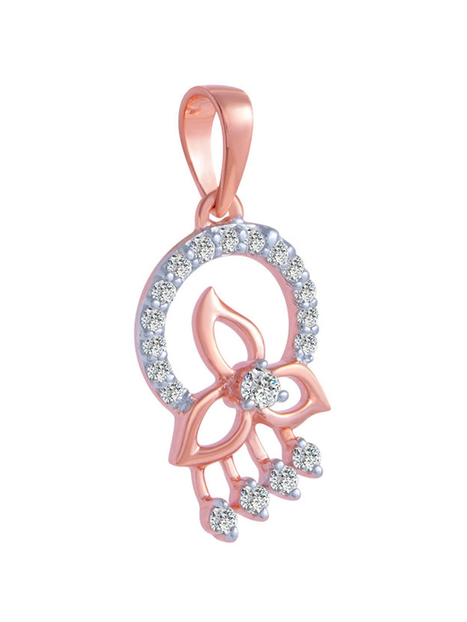Joyalukkas 18k Gold & Diamond Pendant with Chain