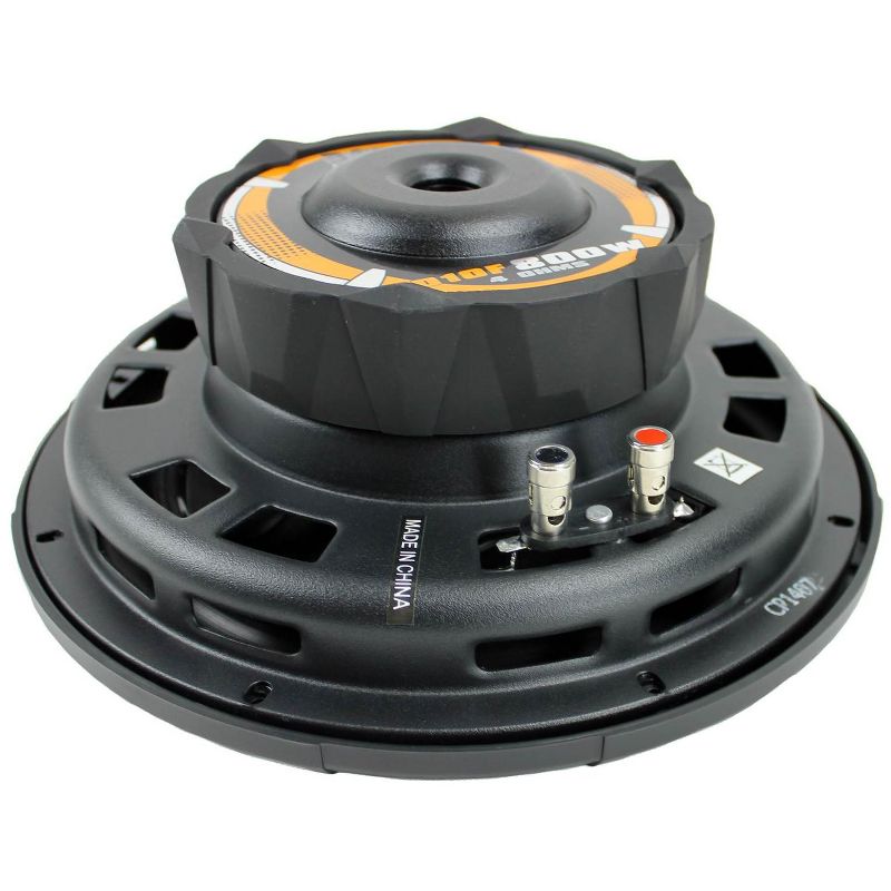Boss 10 Inch 800W Shallow Slim Car Audio Subwoofer Power Sub Woofer Flat D10F