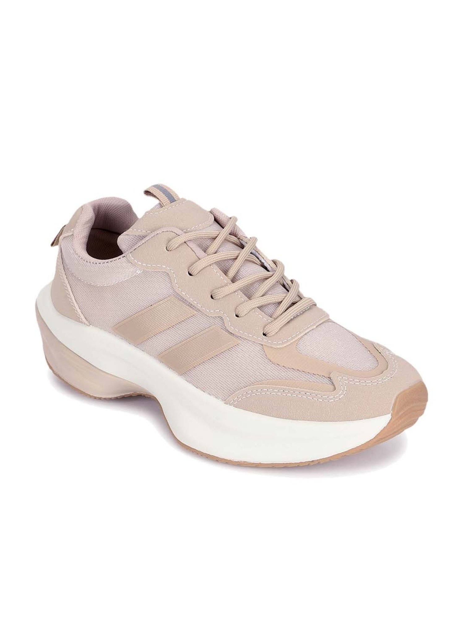 Truffle Collection Women's Khaki Casual Sneakers