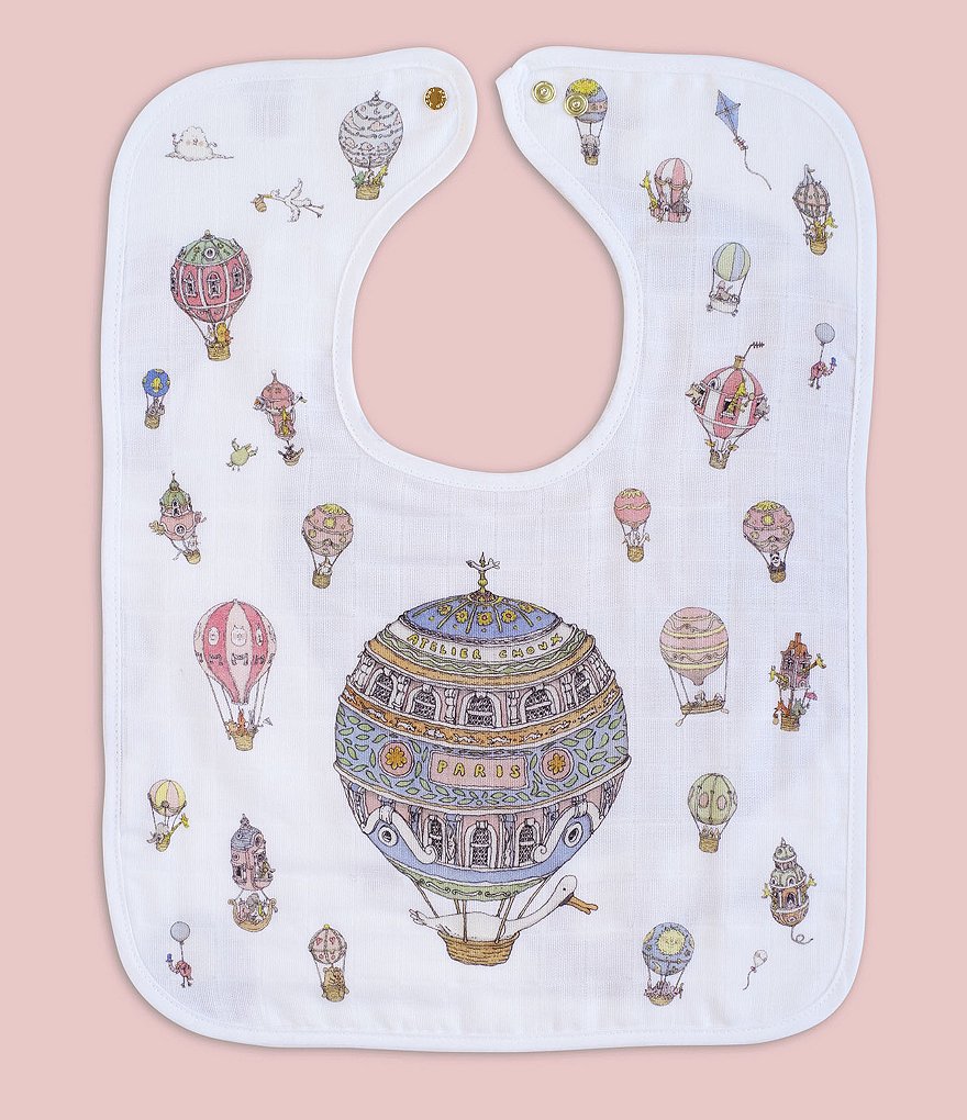 Atelier Choux Paris Organic Cotton Large Toddler Balloon Bib