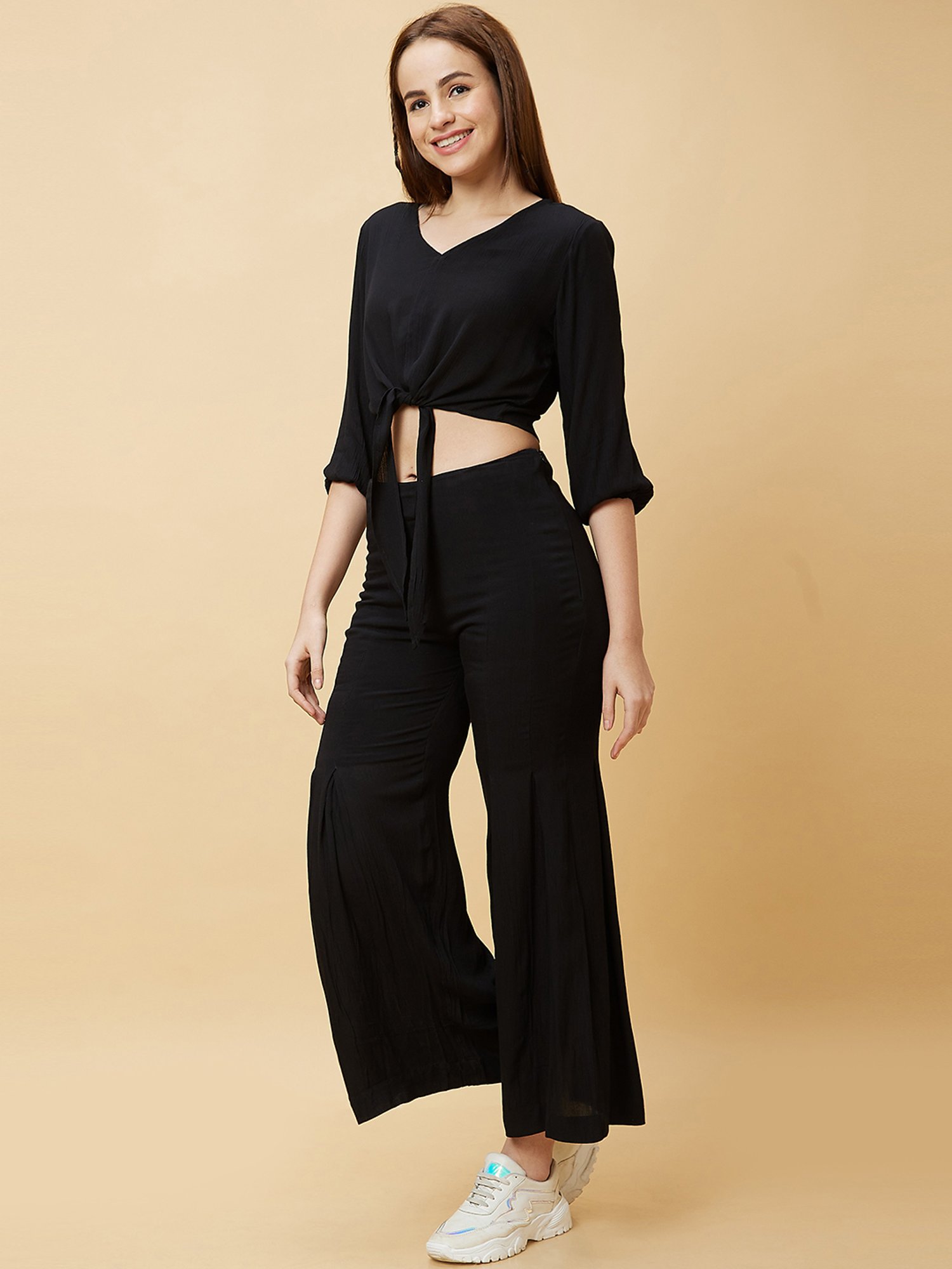 Globus Black Maxi Co-Ord Set