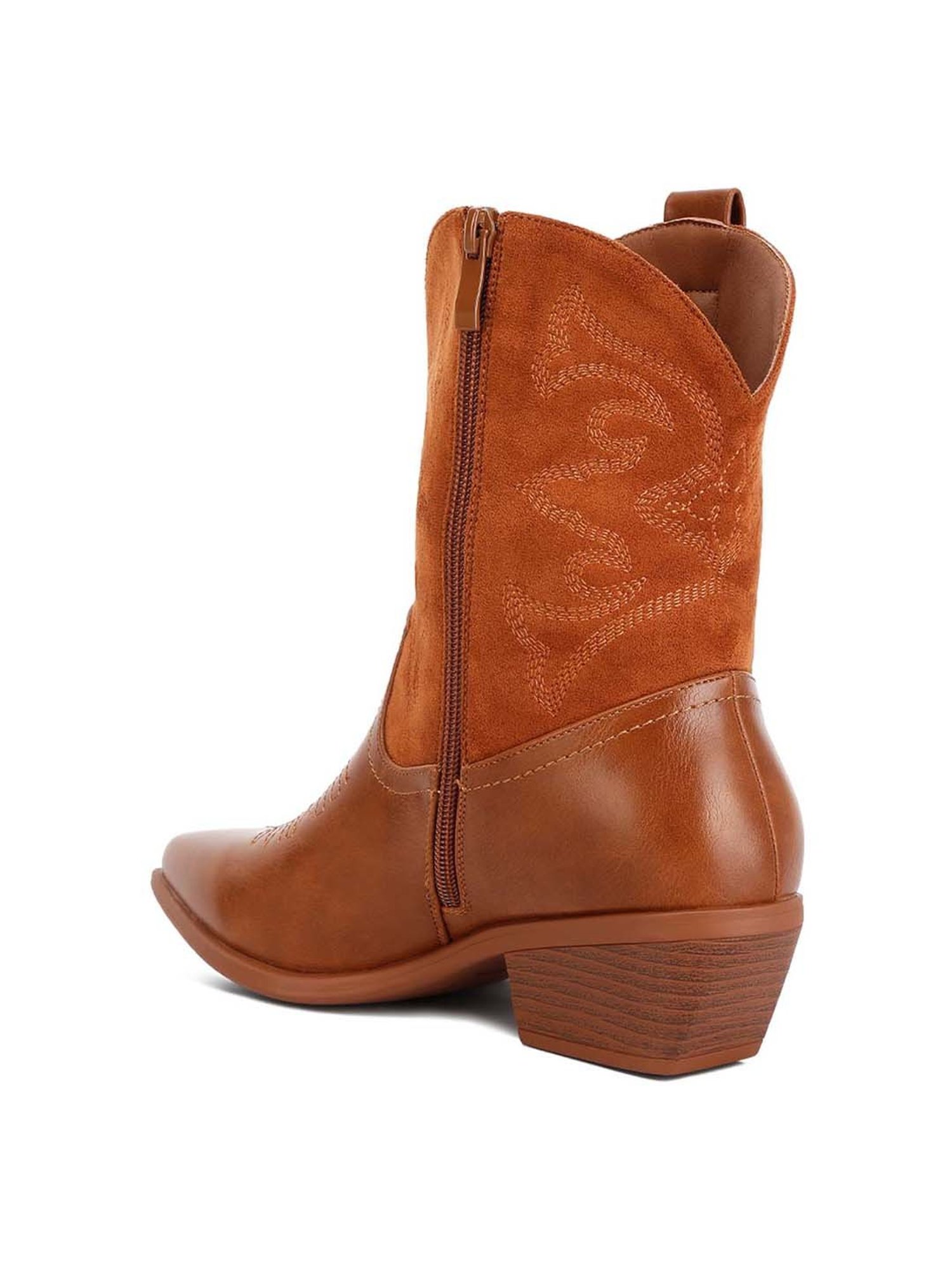 London Rag Women's Tan Cowboy Boots