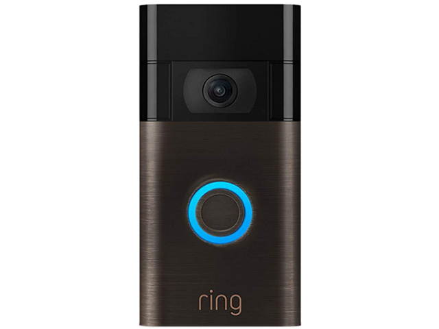 Ring Video Doorbell - Newest Generation, 2020 Release - 1080p HD Video, Improved Motion Detection, Easy Installation - Venetian Bronze