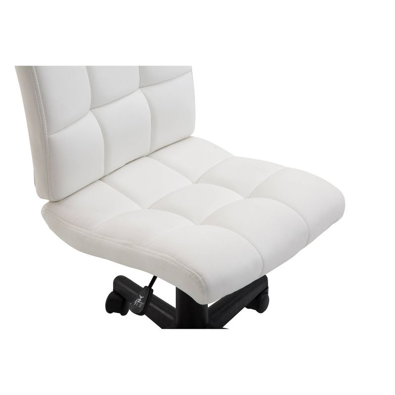 Melanie Task Chair White - Poly & Bark