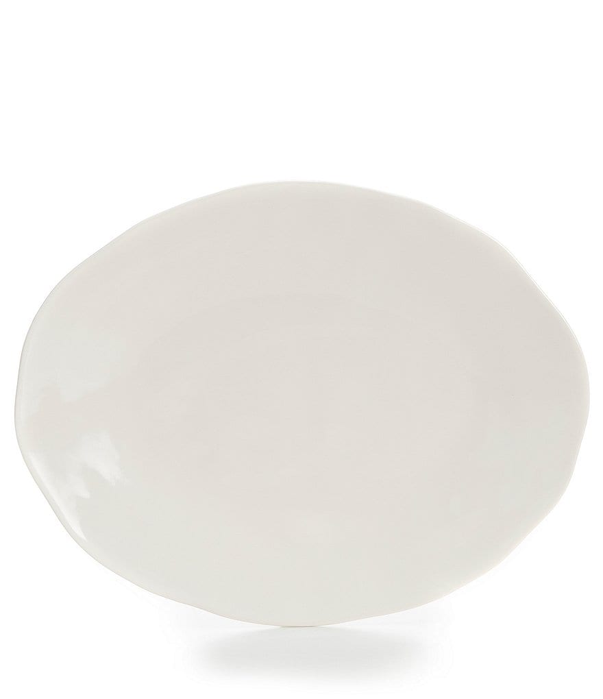 Noble Excellence Willow Collection Glazed Oval Platter