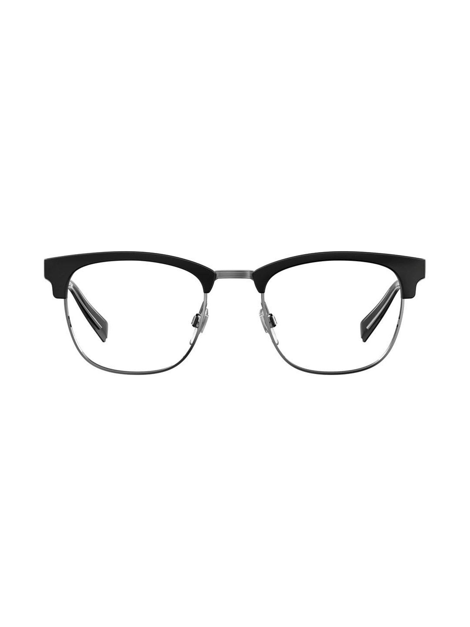 Levi's Black Square Eye Frames for Men