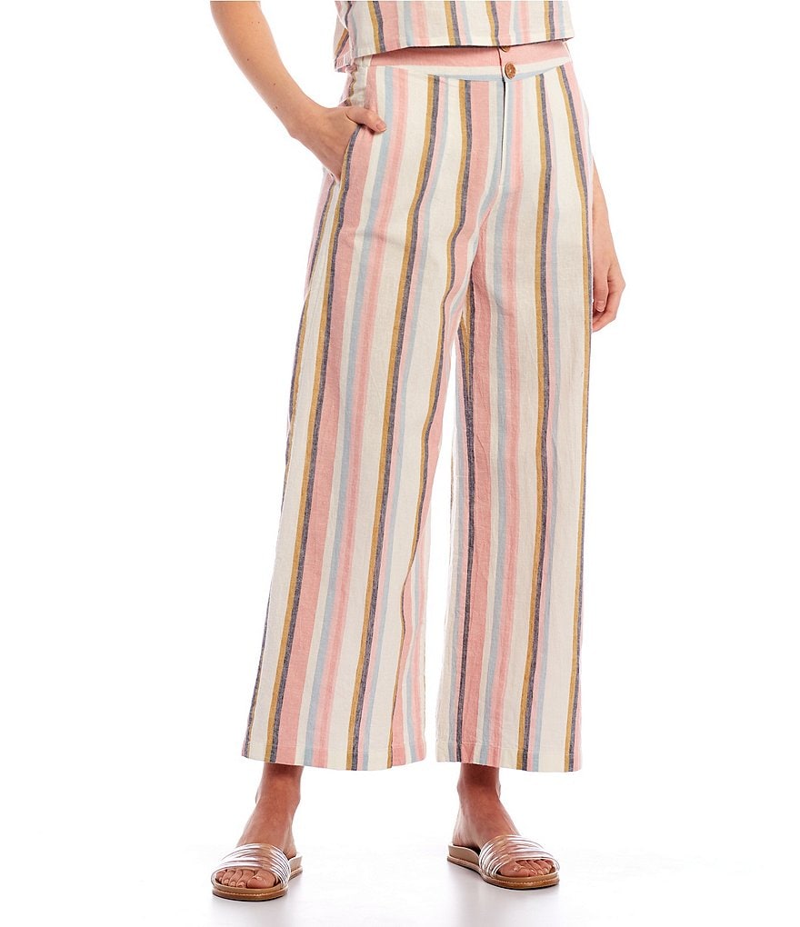 Roxy Coordinating Sailing Trip Striped Pants