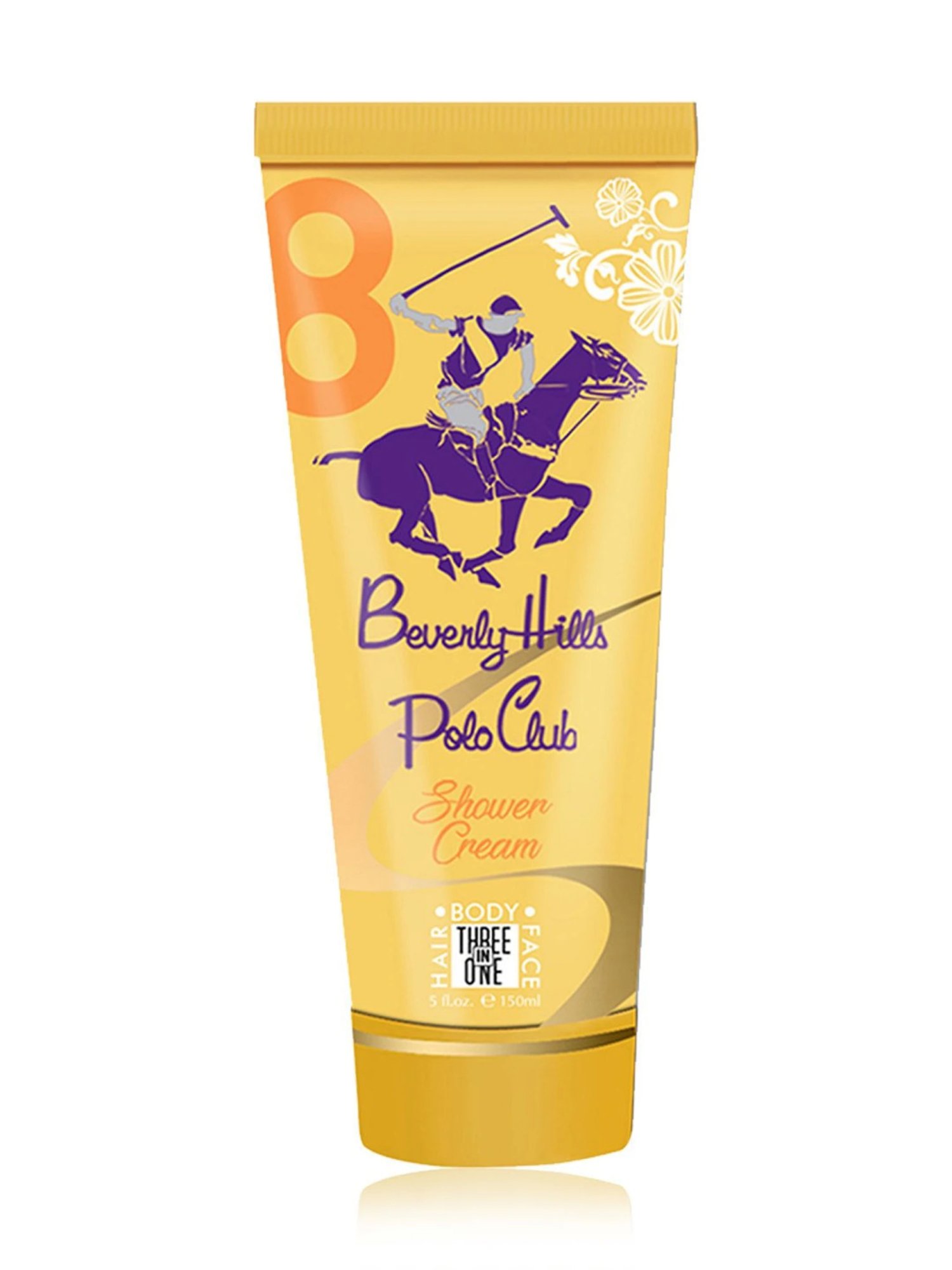 Beverly Hills Polo Club No.8 Gift Set for Women with EDP, Deodorant & Shower Cream