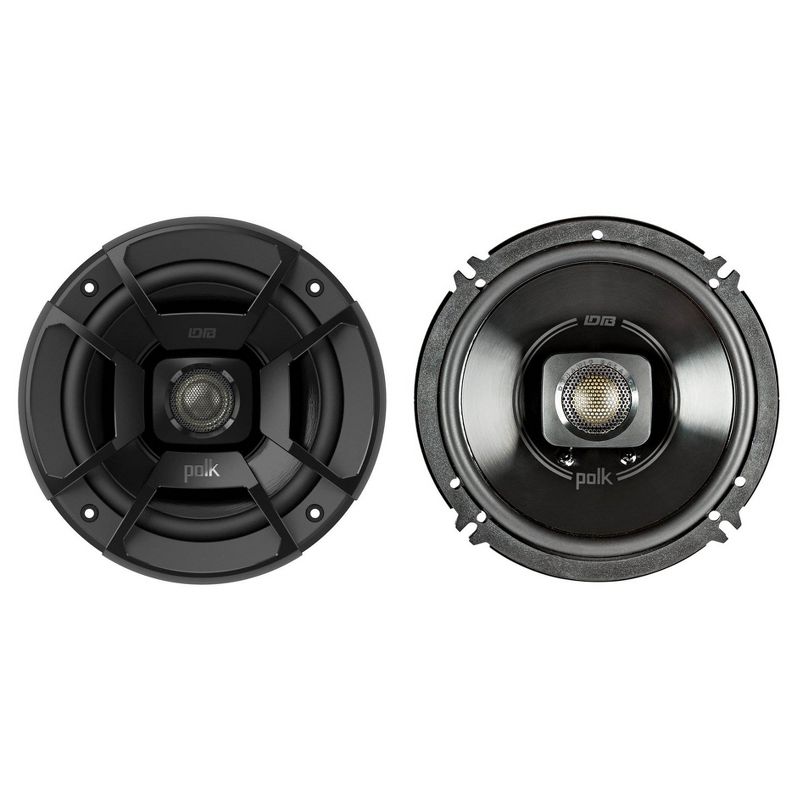 Polk Audio 6.5" 300W 2 Way Car/Marine ATV Stereo Coaxial Speakers DB652 (2 Pair)