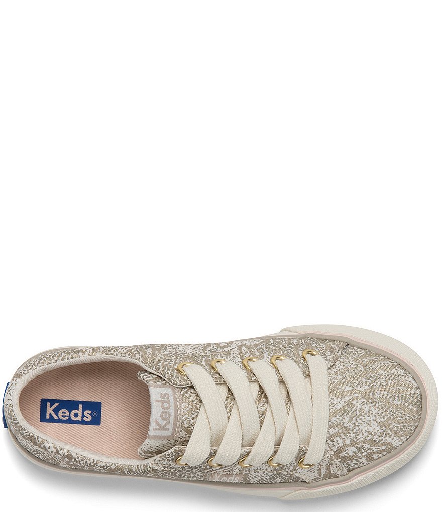 Keds Girls' Jumpkick Snake Print Lace-Up Sneakers (Toddler)