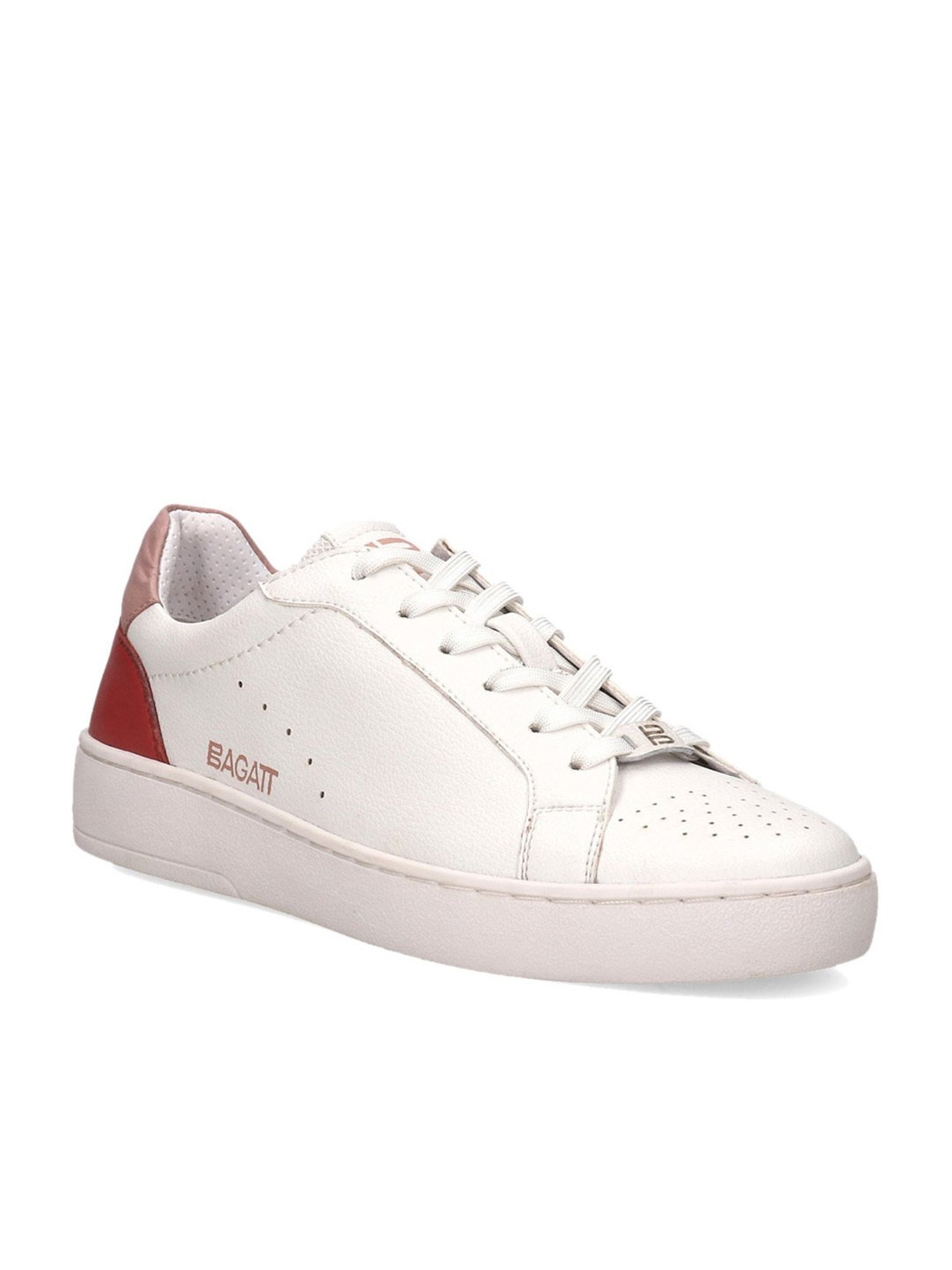 BAGATT Women's Ferly White Casual Sneakers