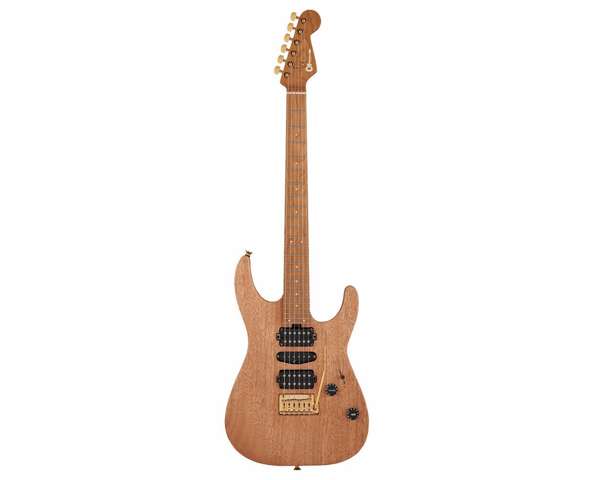 Charvel Pro-Mod DK24 HSH 2PT CM Mahogany Caramelized Maple FB Natural