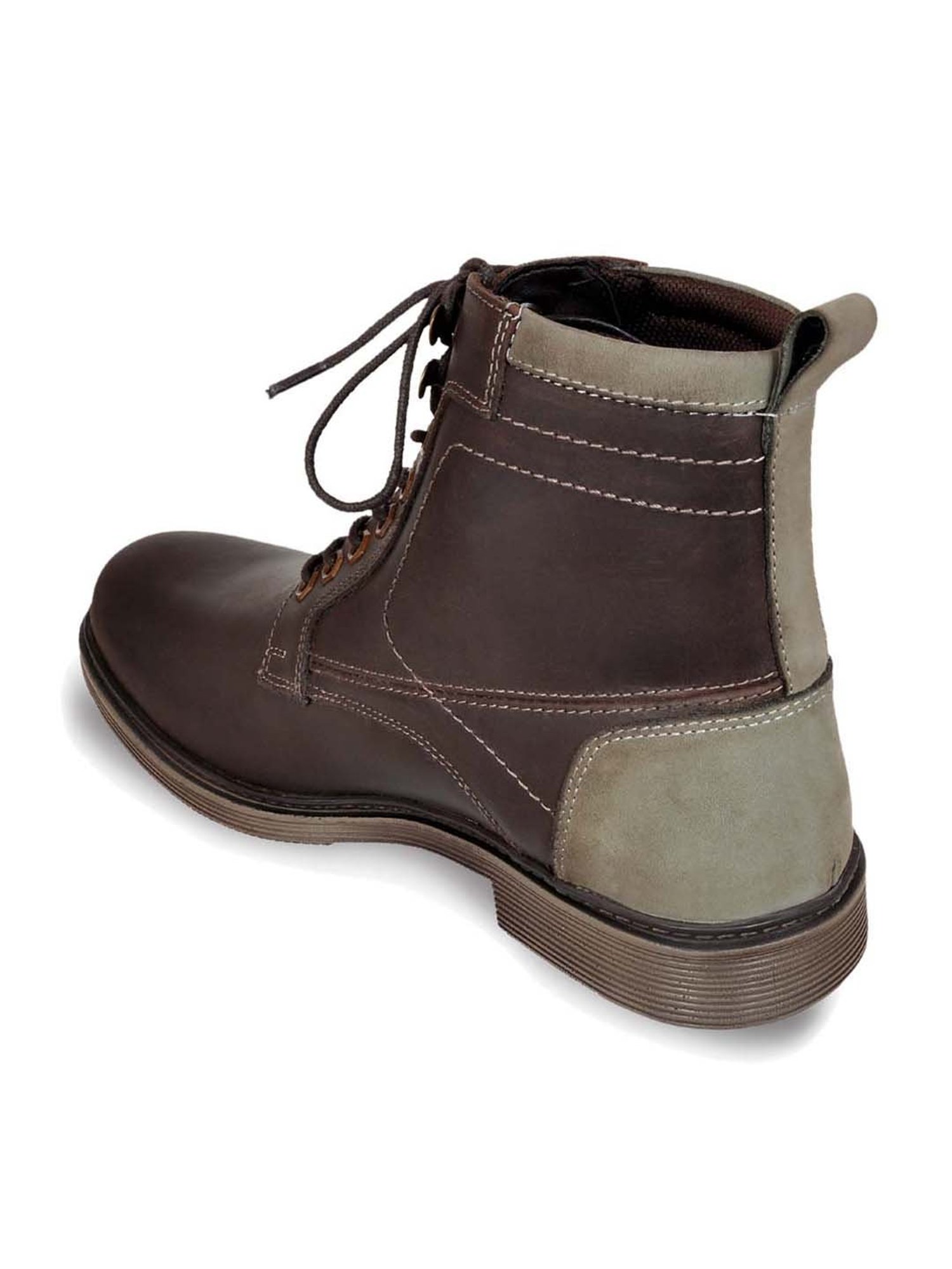 Allen Cooper Men's Brown Casual Boots